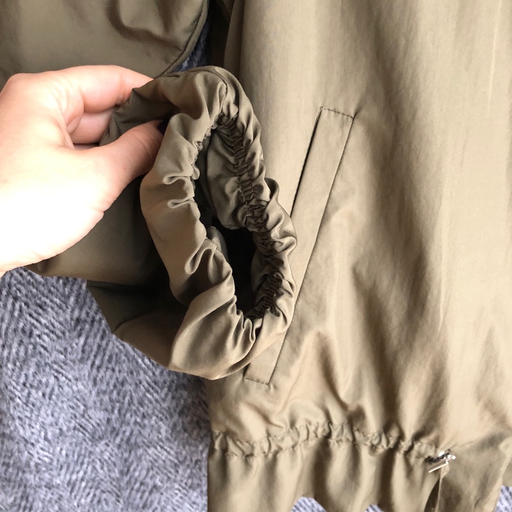 Zara basic olive jacket - Picture 4 of 6